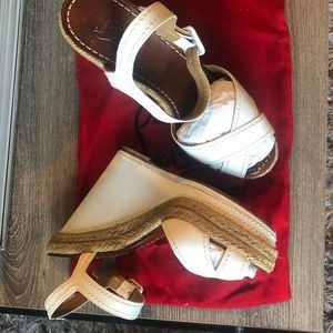 Christian Louboutin Almería 120 calf white size 36